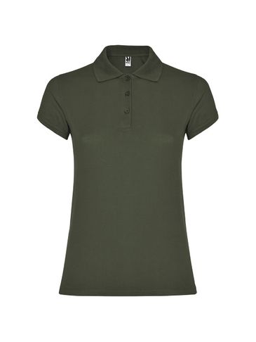 Star koszulka damska polo z krótkim rękawem, venture green
