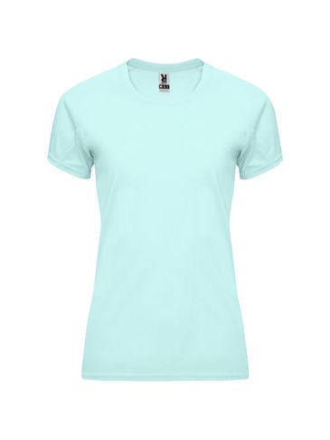 Bahrain sportowa koszulka damska z krótkim rękawem, zielony miętowy