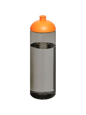 H2O Active® Eco Vibe 850 ml, bidon z kopułową pokrywką , ciemnografitowy / pomarańczowy