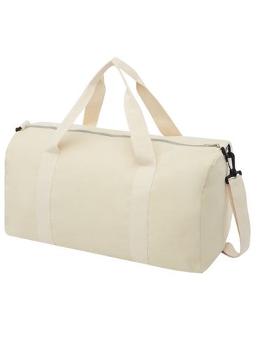 Pheebs torba podróżna z powtórnie przetworzonej bawełny i poliestru, 450 g/m², natural