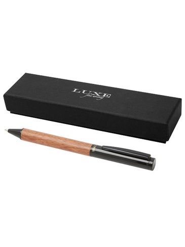 Timbre długopis z drewna, czarny / brązowy