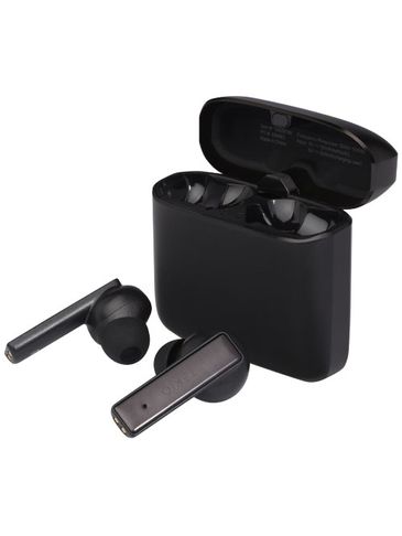 Hybrid słuchawki douszne premium True Wireless, czarny