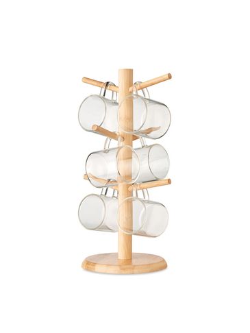 BOROCUPS - Zestaw kubków ze stojakiem