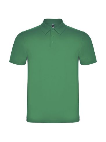 Austral koszulka polo unisex z krótkim rękawem, kelly green