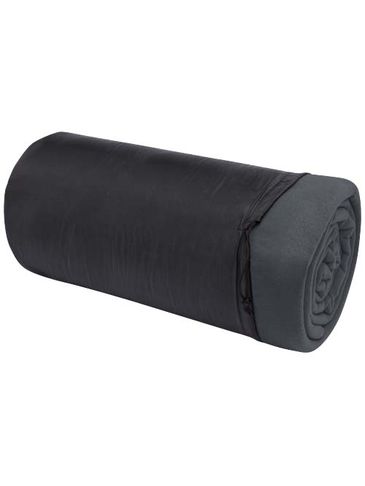 Huggy koc polarowy o wymiarach 220 x 250 cm, szary