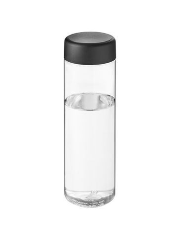 H2O Active® Vibe 850 ml screw cap water bottle, przezroczysty / czarny