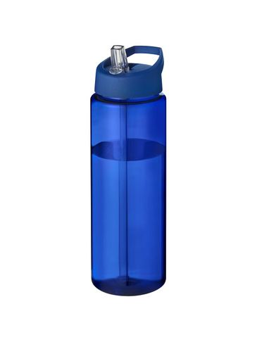 Bidon H2O Vibe o pojemności 850 ml z wieczkiem z dzióbkiem, niebieski
