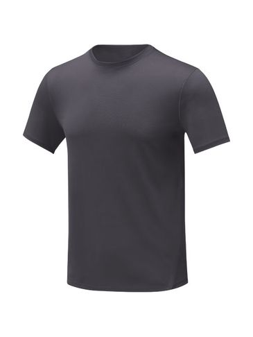 Kratos męska luźna koszulka z krótkim rękawkiem, szary sztormowy