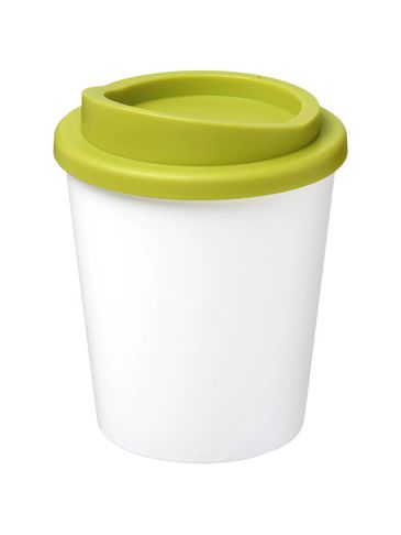 Kubek termiczny Americano® Espresso o pojemności 250 ml, biały / limonka