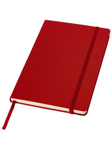 Notes biurowy A5 Classic w twardej okładce, czerwony