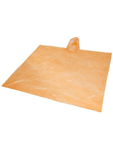 Poncho przeciwdeszczowe Ziva, pomarańczowy