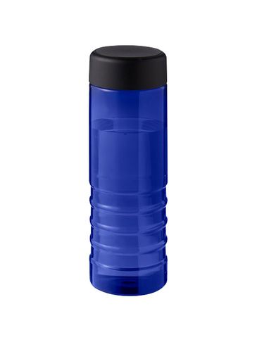 H2O Active® Eco Treble 750 ml screw cap water bottle , niebieski / czarny