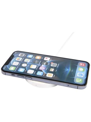 Freal bezprzewodowa ładowarka indukcyjna 15 W z tworzyw sztucznych pochodzących z recyklilngu, biały