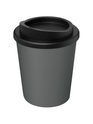 Kubek izolowany z recyklingu Americano® Espresso o pojemności 250 ml , szary / czarny