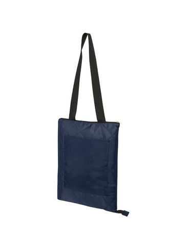 Clary koc piknikowy z poliestru pochodzącego z recyklingu z certyfikatem GRS, granatowy