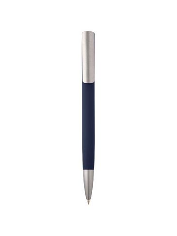 Ziguur długopis z aluminium z recyklingu, granatowy