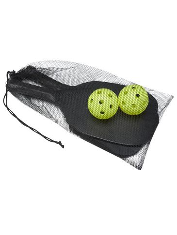 Zestaw rakietek w siatce Enrique, czarny