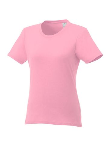 T-shirt damski z krótkim rękawem Heros, jasnoróżowy
