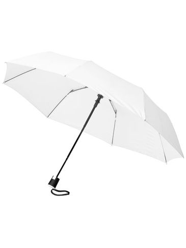 Automatyczny parasol składany Wali 21", biały
