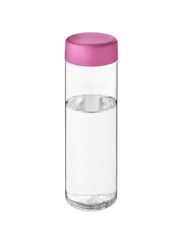 H2O Active® Vibe 850 ml screw cap water bottle, przezroczysty / różowy