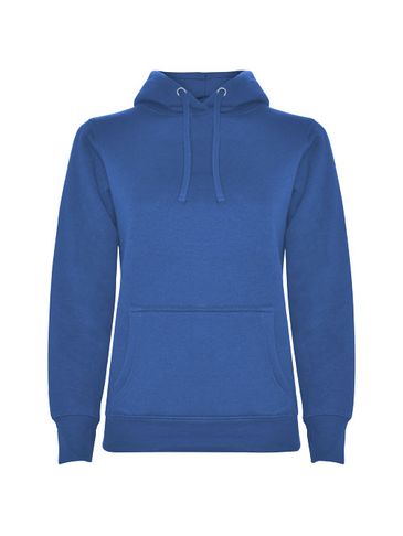 Urban damska bluza z kapturem, błękit królewski