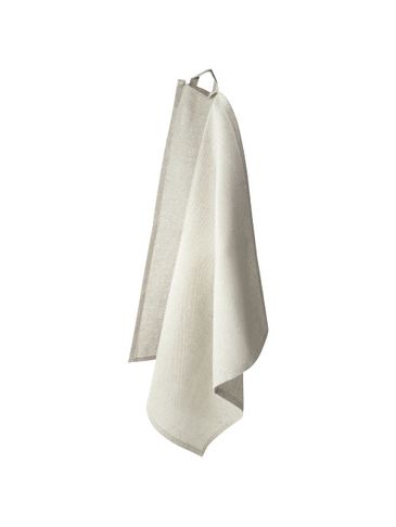 Ręcznik kuchenny Pheebs z bawełny/poliestru z recyklingu o gramaturze 200 g/m², szary melanż