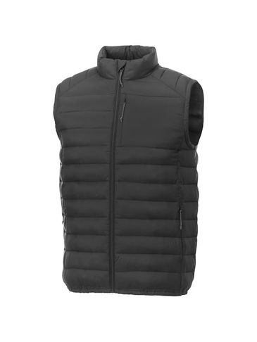 Ocieplany bezrękawnik męski Pallas, szary sztormowy