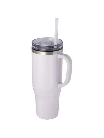 Melbourne kubek ze słomką z certyfikatem RCS 1200 ml, liliowy