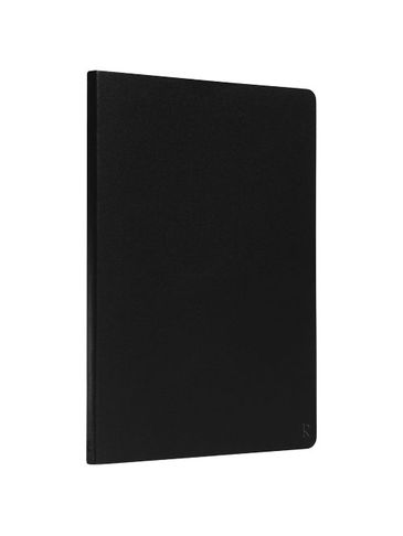 Karst® A5 notatnik w miękkiej oprawie, czarny