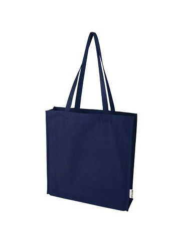 Florida torba na zakupy 270 g/m² z dnem 14L, granatowy