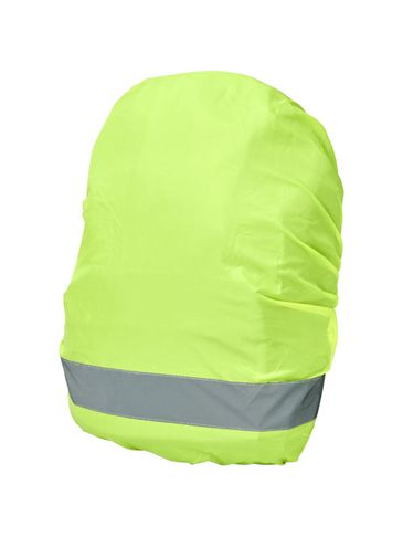 Odblaskowy i wodoodporny pokrowiec na torbę William, neonowy żółty