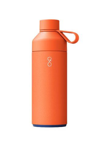 Big Ocean Bottle izolowany próżniowo bidon na wodę o pojemności 1000 ml, sun orange