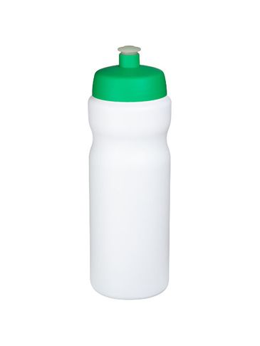 Bidon Baseline® Plus o pojemności 650 ml, biały / zielony