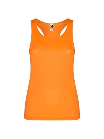 Shura damski podkoszulek sportowy, fluor orange
