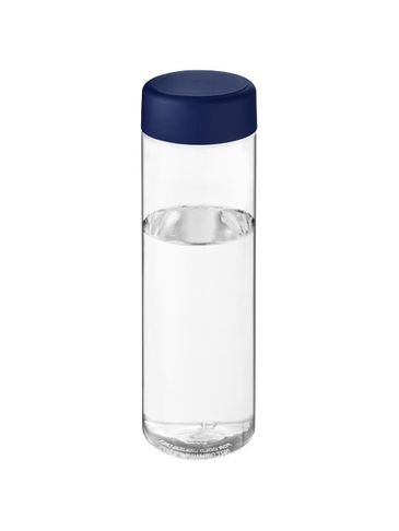 H2O Active® Vibe 850 ml screw cap water bottle, przezroczysty / niebieski