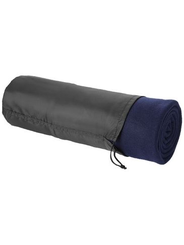 Koc z pokrowcem Huggy 150 x 120 cm, granatowy