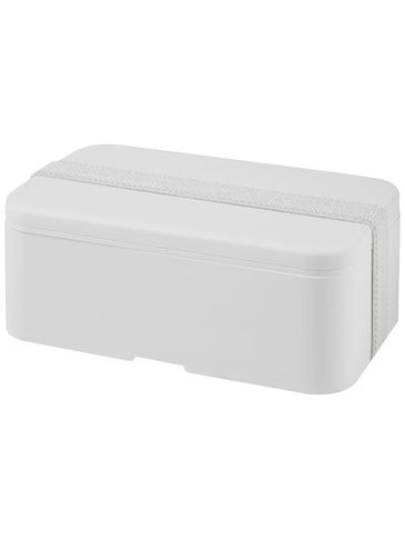 MIYO Pure jednopoziomowe pudełko na lunch, biały / biały