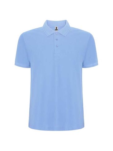 Pegaso Premium koszulka męska polo z krótkim rękawem, błękitny