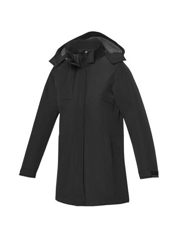 Hardy ocieplana parka damska, czarny