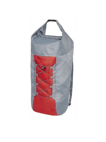 Składany plecak Blaze 50L, szary / czerwony