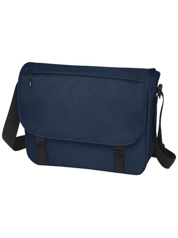 Torba na laptopa 15 cali Baikal z plastiku GRS z recyclingu, granatowy