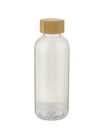 Ziggs butelka na wodę o pojemności 1000 ml wykonana z tworzyw sztucznych pochodzących z recyklingu, przezroczysty bezbarwny