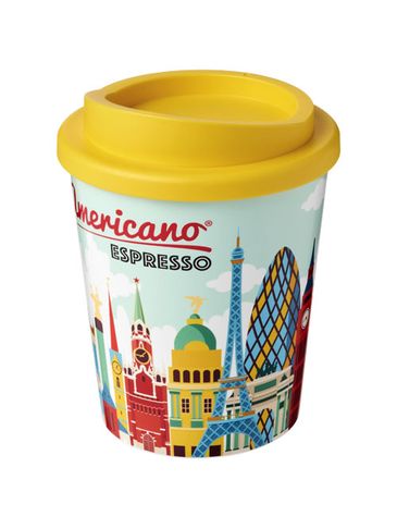 Kubek termiczny espresso z serii Brite-Americano® o pojemności 250 ml, żółty