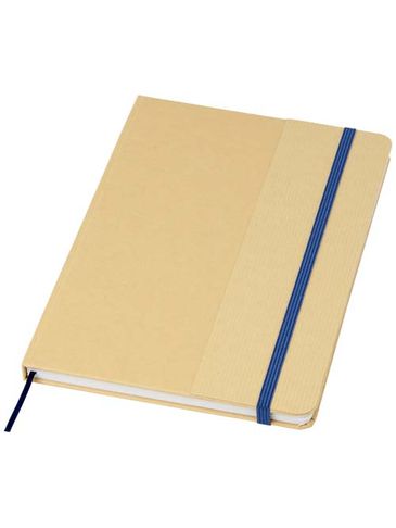 Nelida notatnik A5 w twardej okładce z tektury pochodzącej z recyklingu, błękit oceanu