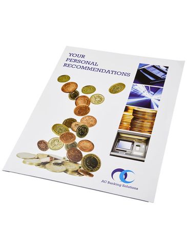 Teczka tekturowa Guild w formacie A4, biały