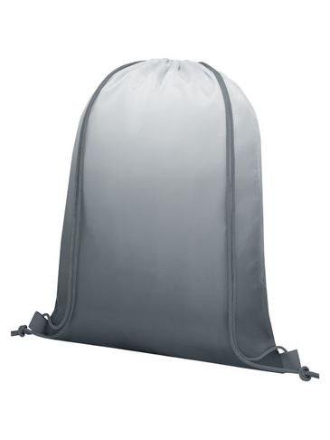 Gradientowy plecak Oriole ściągany sznurkiem, szary