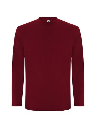 Extreme koszulka męska z długim rękawem, garnet