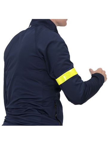 Mats odblaskowa opaska zawijająca się przy uderzeniu, 38 cm, neonowy żółty
