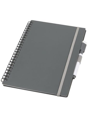 Notatnik wielokrotnego użytku w formacie A5 Pebbles, szary