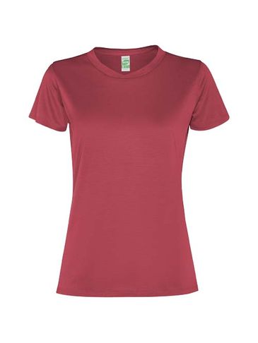 Damski t-shirt z krótkim rękawem Slam, berry red